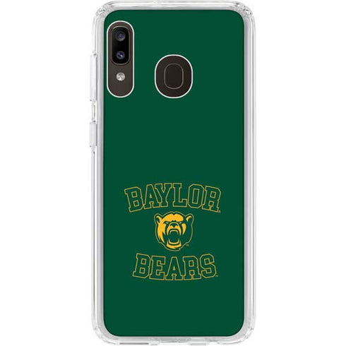 Baylor University Bears Mascot Galaxy A20 Clear Case